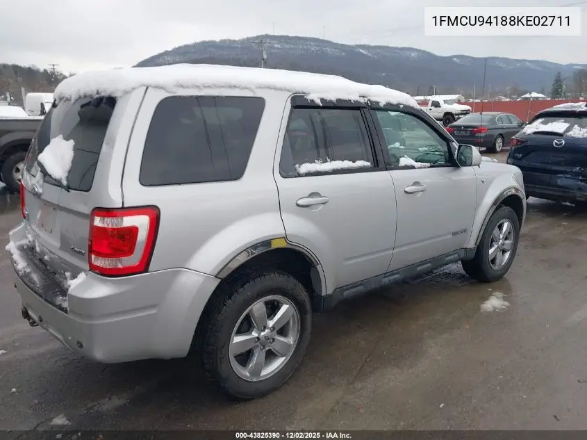 1FMCU94188KE02711 2008 Ford Escape Limited