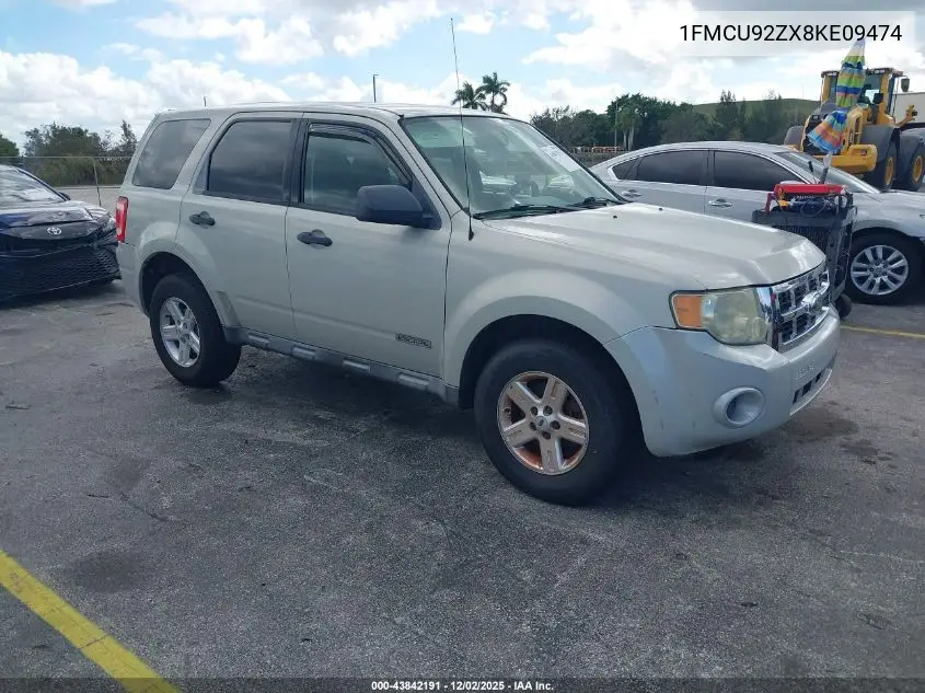 1FMCU92ZX8KE09474 2008 Ford Escape Xls
