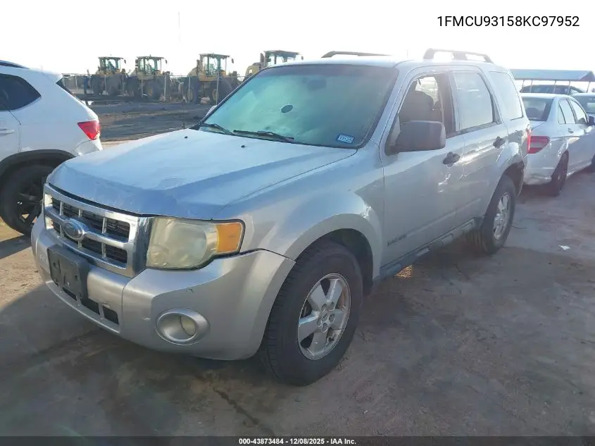1FMCU93158KC97952 2008 Ford Escape Xlt