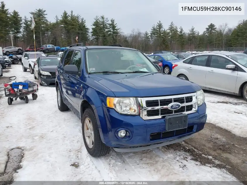 1FMCU59H28KC90146 2008 Ford Escape Hybrid
