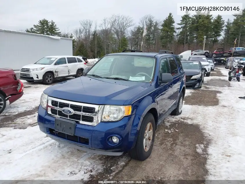 1FMCU59H28KC90146 2008 Ford Escape Hybrid