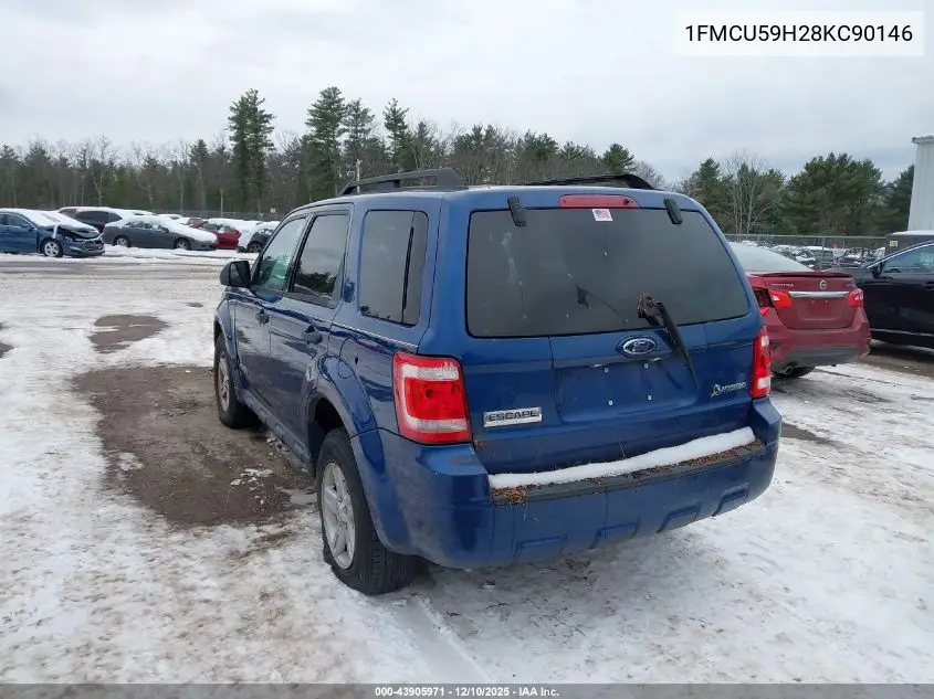 1FMCU59H28KC90146 2008 Ford Escape Hybrid