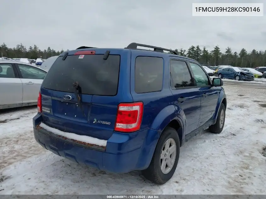 1FMCU59H28KC90146 2008 Ford Escape Hybrid