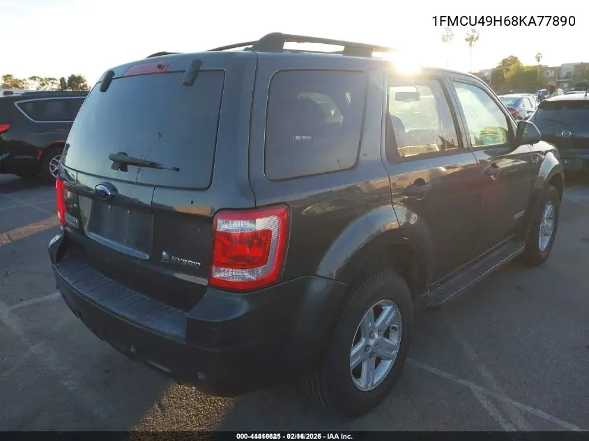 1FMCU49H68KA77890 2008 Ford Escape Hybrid