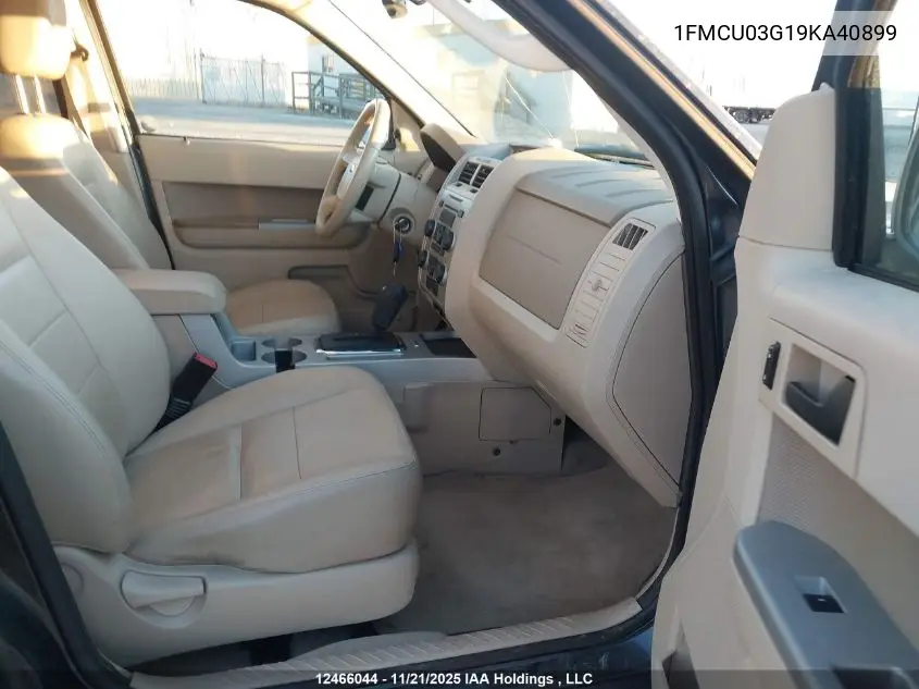 1FMCU03G19KA40899 2009 Ford Escape Xlt