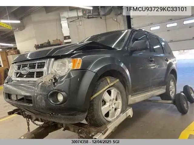 1FMCU93729KC33101 2009 Ford Escape Xlt