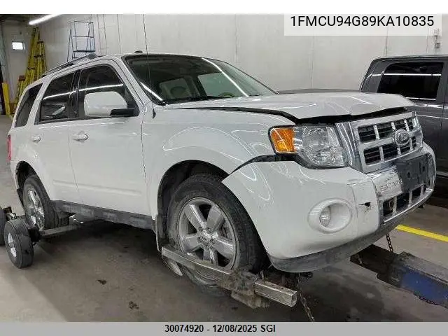 1FMCU94G89KA10835 2009 Ford Escape Limited