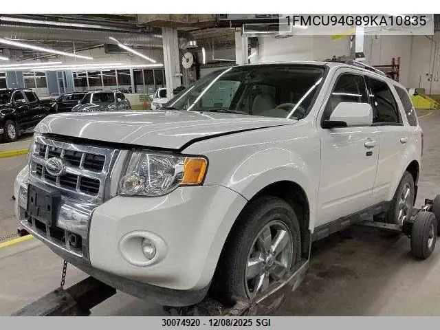 1FMCU94G89KA10835 2009 Ford Escape Limited