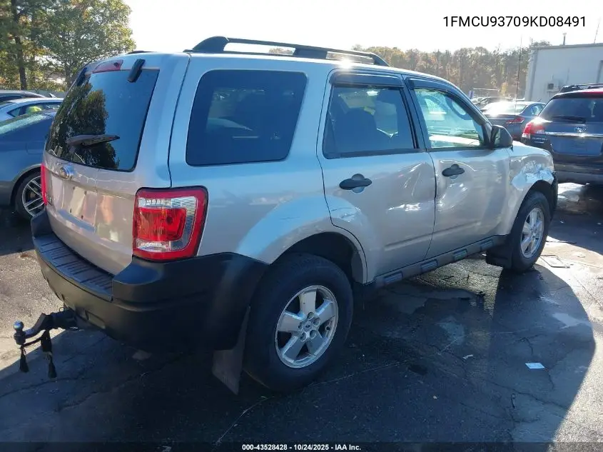 1FMCU93709KD08491 2009 Ford Escape Xlt