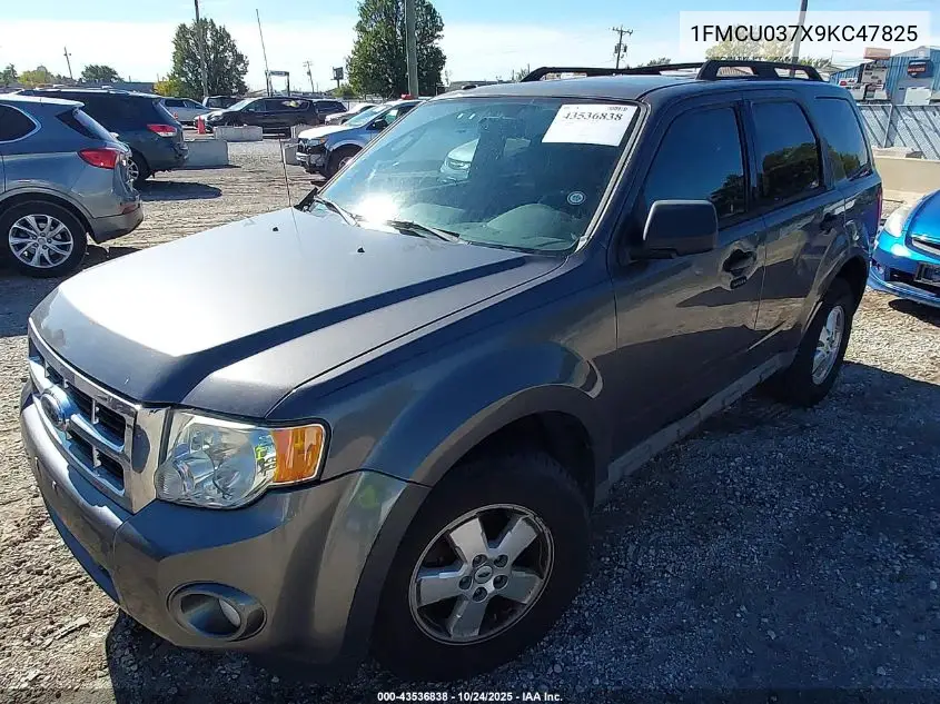 1FMCU037X9KC47825 2009 Ford Escape Xlt