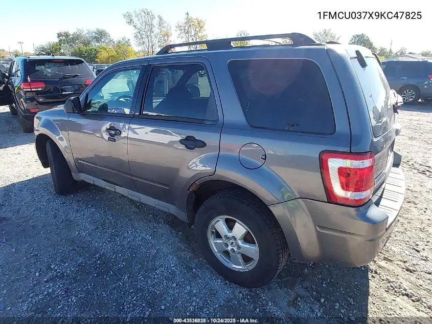 1FMCU037X9KC47825 2009 Ford Escape Xlt