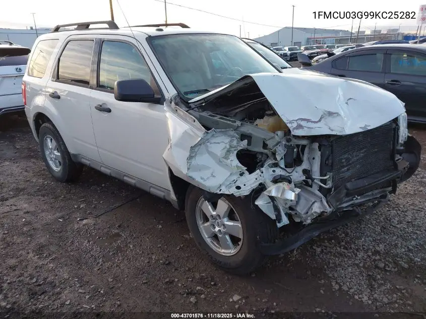 1FMCU03G99KC25282 2009 Ford Escape Xlt