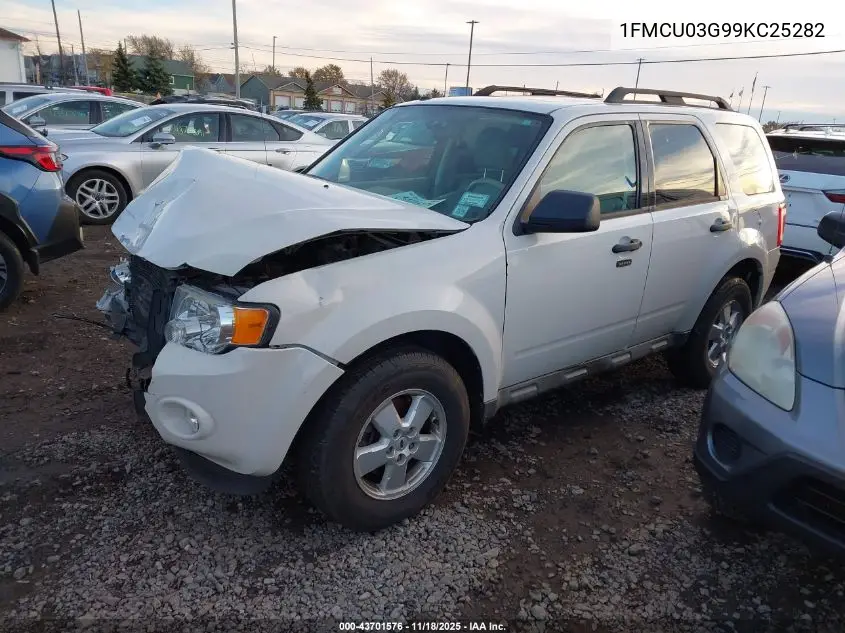1FMCU03G99KC25282 2009 Ford Escape Xlt