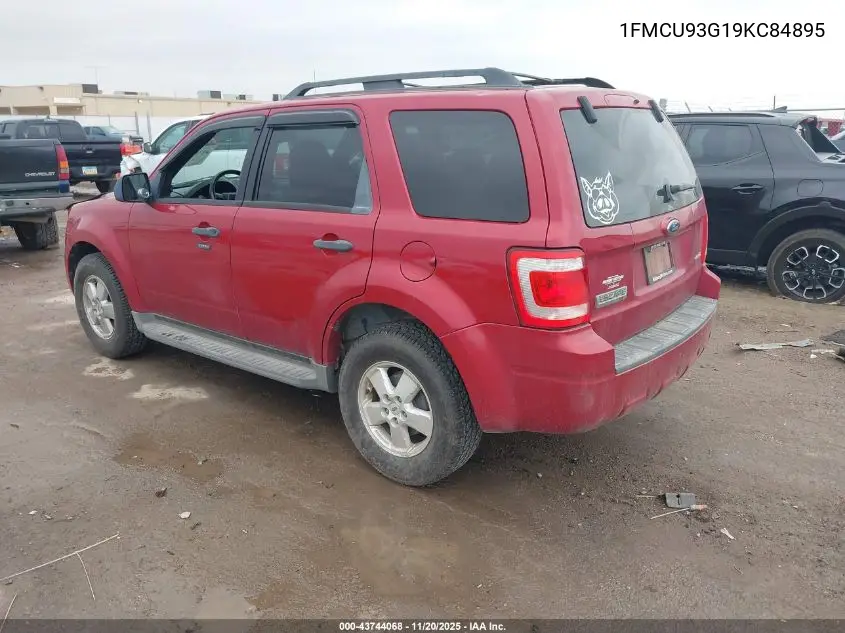 1FMCU93G19KC84895 2009 Ford Escape Xlt