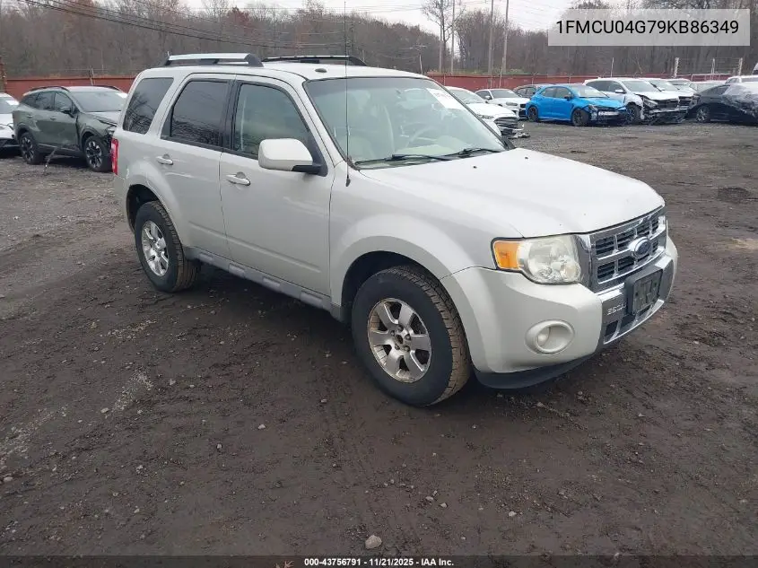 1FMCU04G79KB86349 2009 Ford Escape Limited