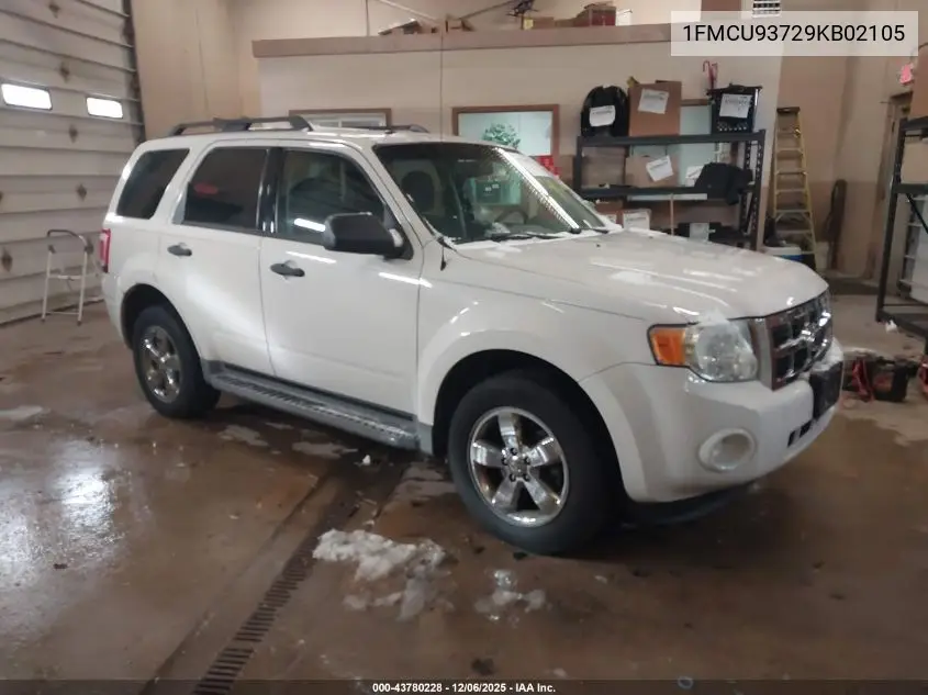 1FMCU93729KB02105 2009 Ford Escape Xlt