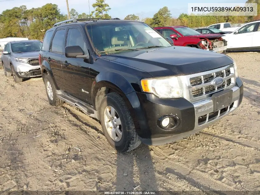 1FMCU59389KA09313 2009 Ford Escape Hybrid Limited