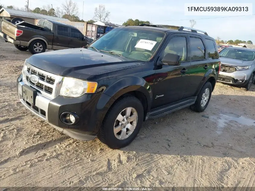 1FMCU59389KA09313 2009 Ford Escape Hybrid Limited