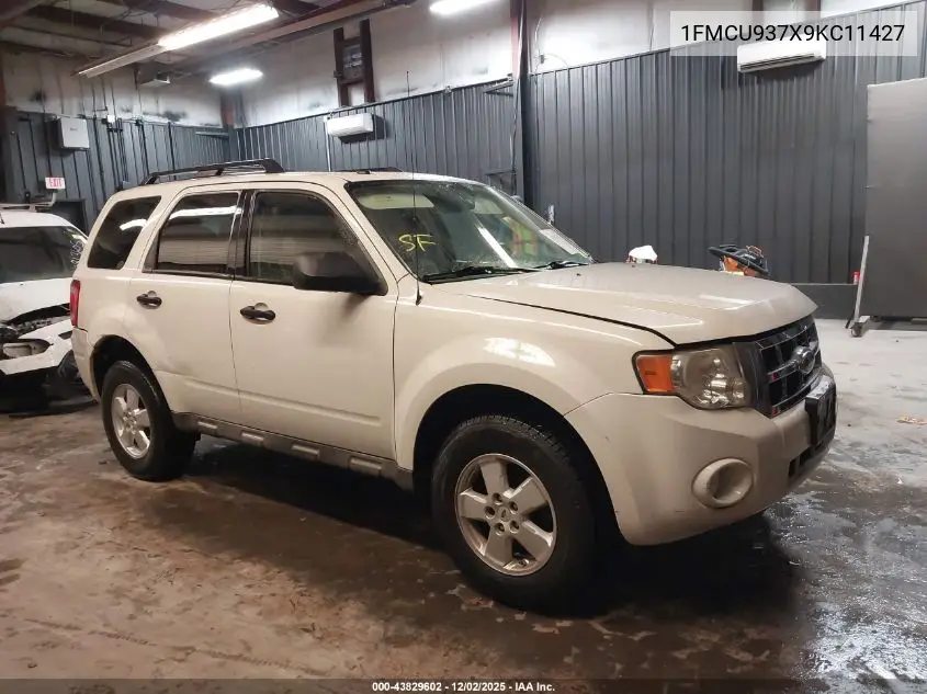 1FMCU937X9KC11427 2009 Ford Escape Xlt