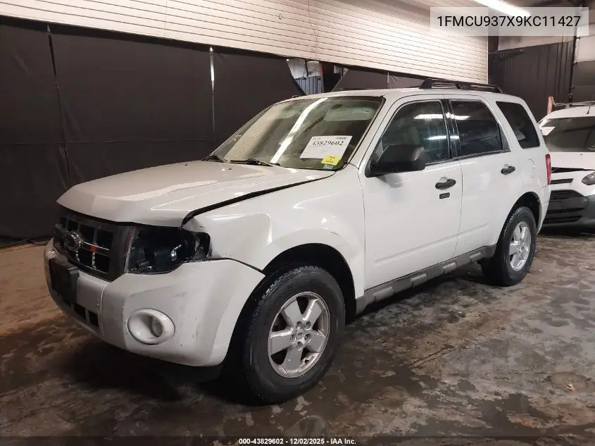 1FMCU937X9KC11427 2009 Ford Escape Xlt