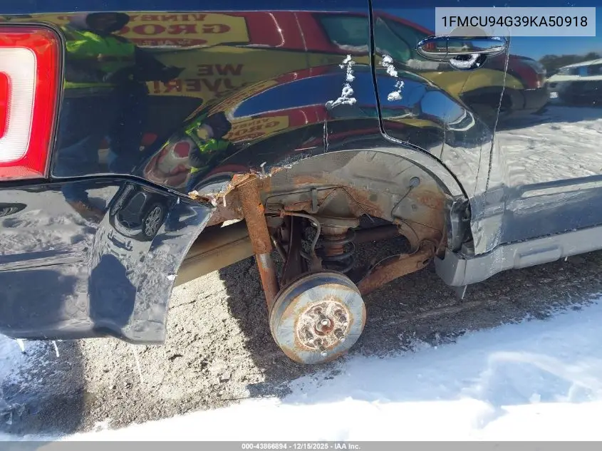 1FMCU94G39KA50918 2009 Ford Escape Limited