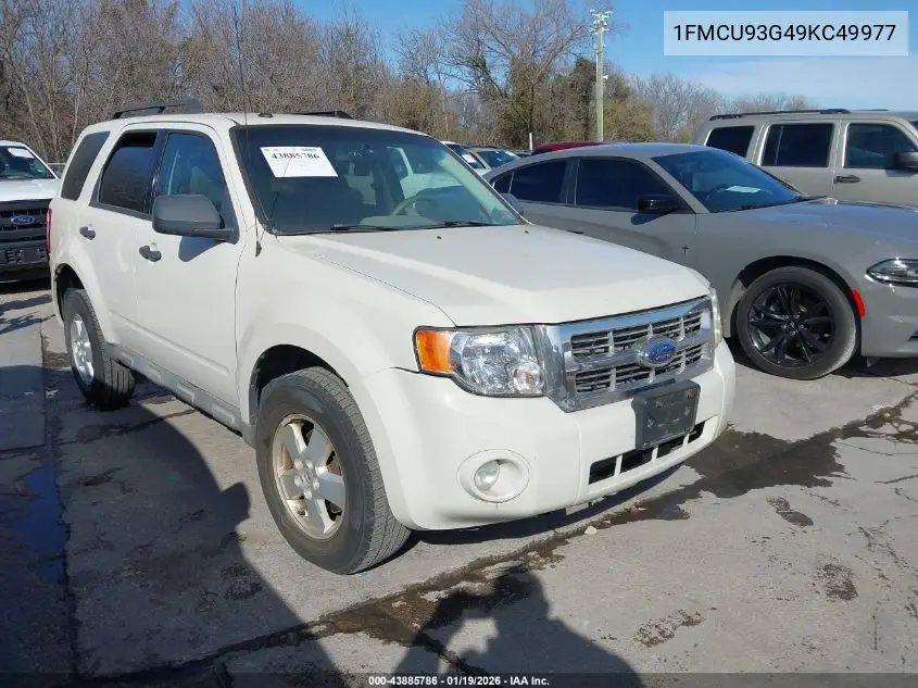 1FMCU93G49KC49977 2009 Ford Escape Xlt