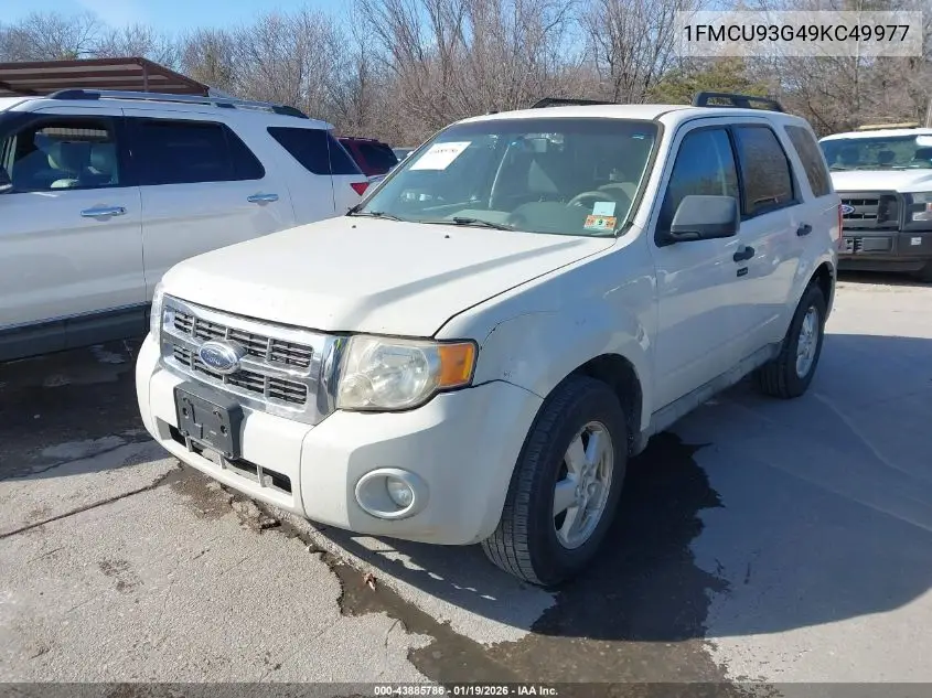 1FMCU93G49KC49977 2009 Ford Escape Xlt