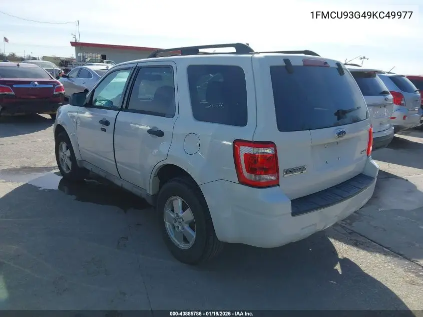 1FMCU93G49KC49977 2009 Ford Escape Xlt