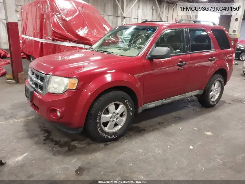 1FMCU93G79KC49150 2009 Ford Escape Xlt