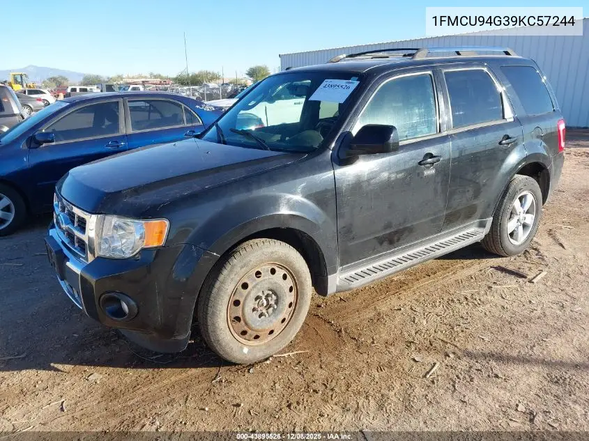 1FMCU94G39KC57244 2009 Ford Escape Limited