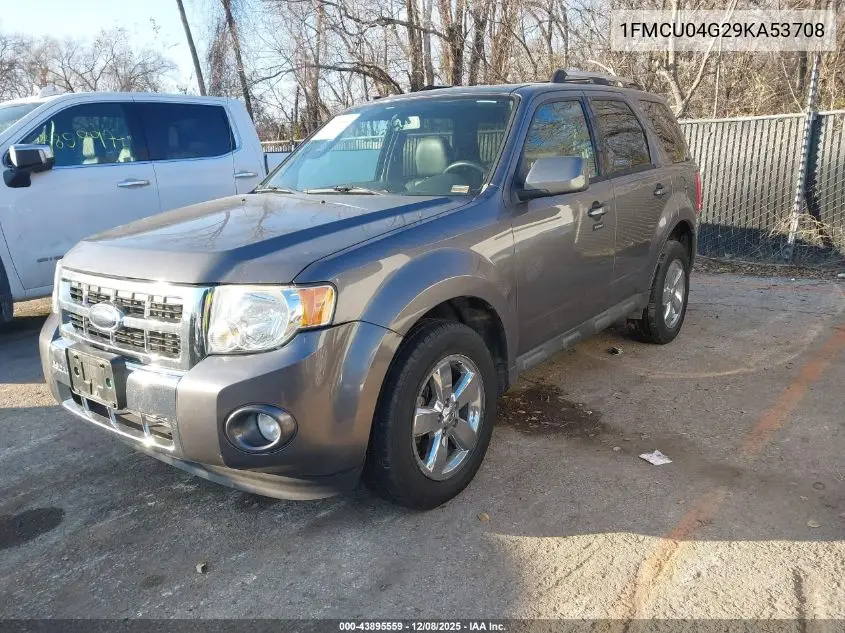 1FMCU04G29KA53708 2009 Ford Escape Limited
