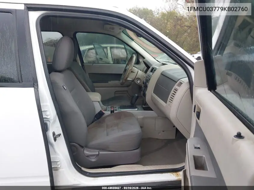 1FMCU03779KB02760 2009 Ford Escape Xlt