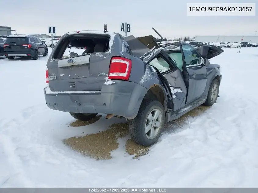 1FMCU9EG9AKD13657 2010 Ford Escape Limited