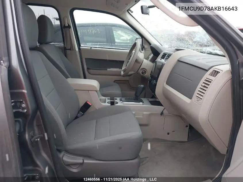 1FMCU9D78AKB16643 2010 Ford Escape Xlt