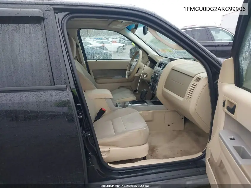 1FMCU0DG2AKC99906 2010 Ford Escape Xlt