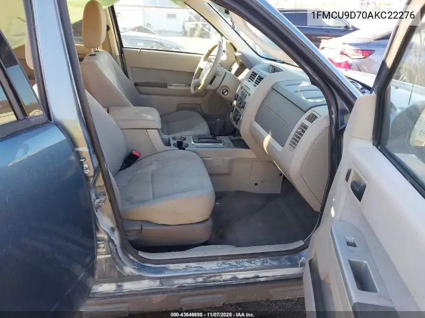 1FMCU9D70AKC22276 2010 Ford Escape Xlt