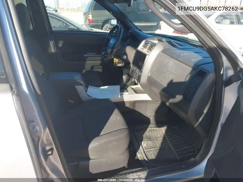 1FMCU9DG5AKC78262 2010 Ford Escape Xlt