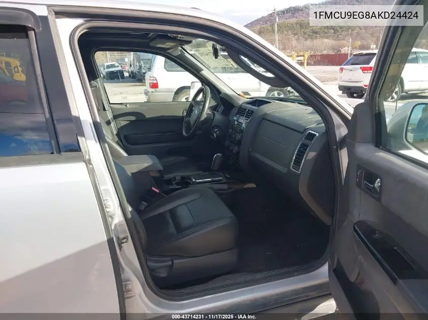 1FMCU9EG8AKD24424 2010 Ford Escape Limited