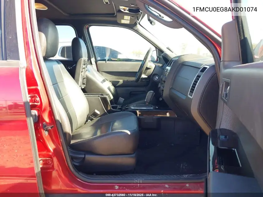 1FMCU0EG8AKD01074 2010 Ford Escape Limited