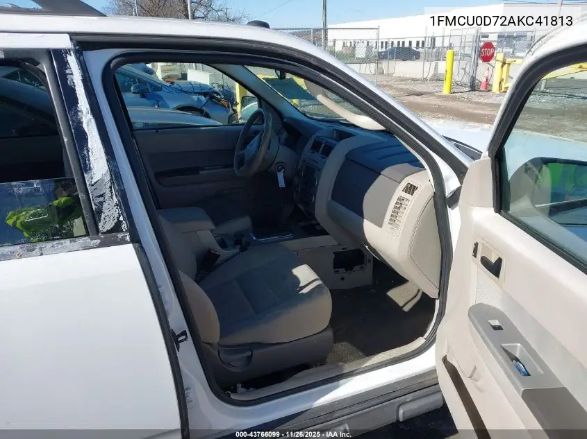 1FMCU0D72AKC41813 2010 Ford Escape Xlt