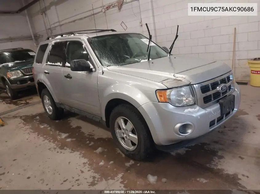 1FMCU9C75AKC90686 2010 Ford Escape Xls