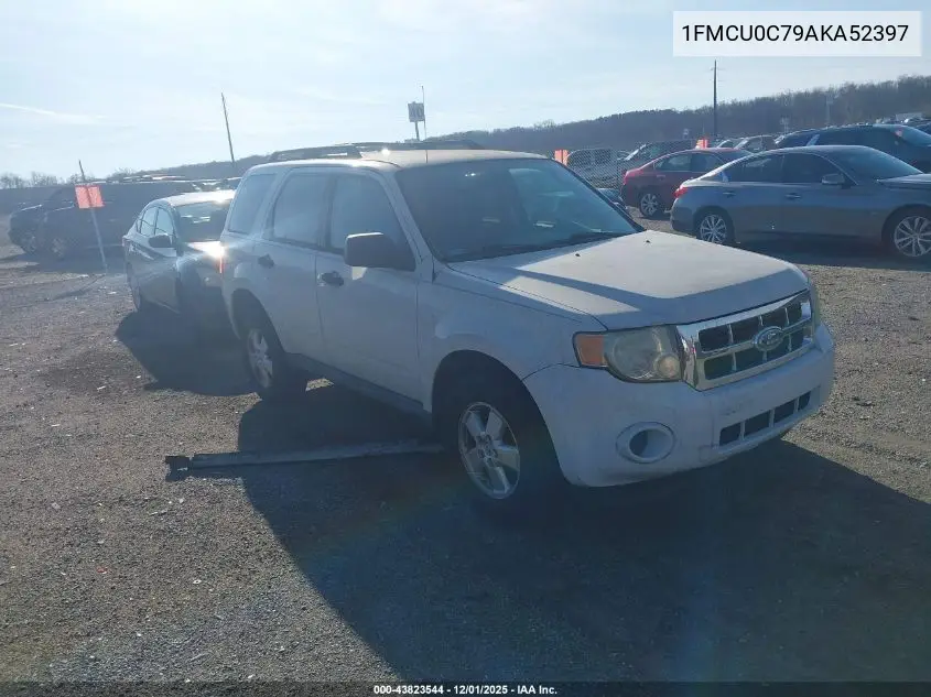 1FMCU0C79AKA52397 2010 Ford Escape Xls