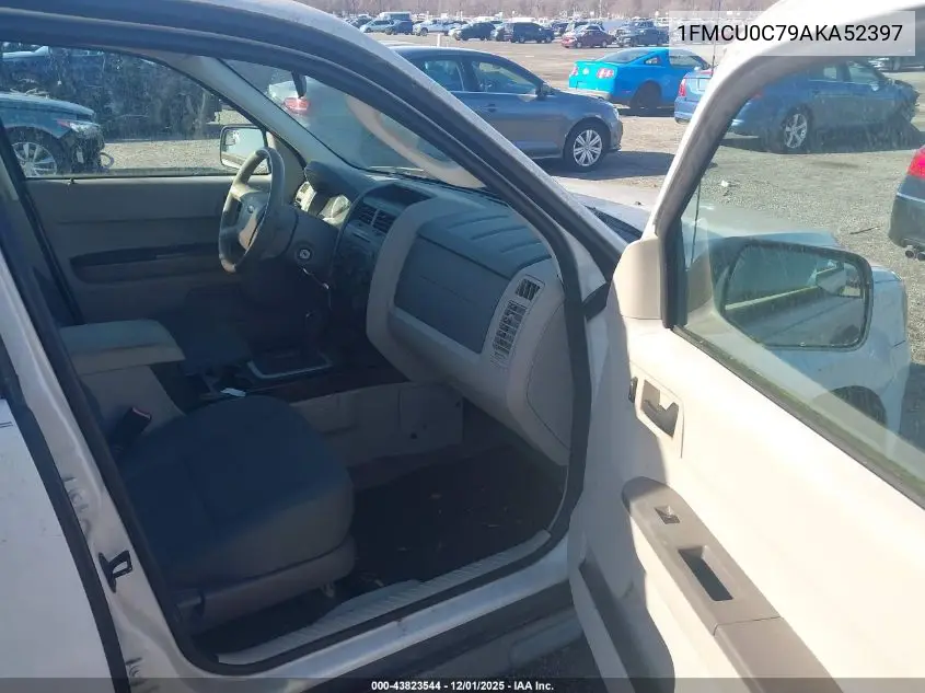 1FMCU0C79AKA52397 2010 Ford Escape Xls