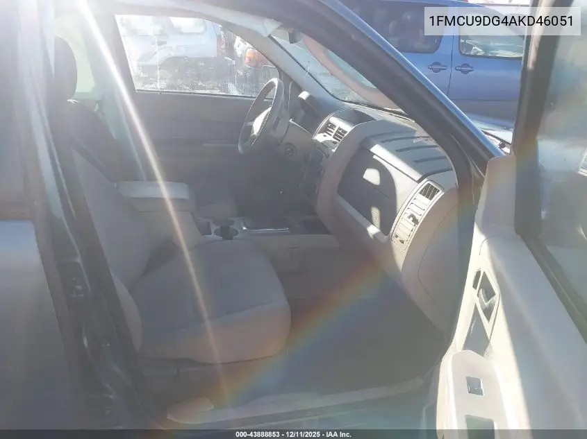 1FMCU9DG4AKD46051 2010 Ford Escape Xlt