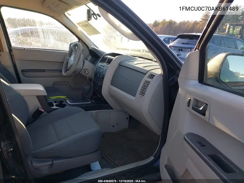 1FMCU0C70AKB61489 2010 Ford Escape Xls