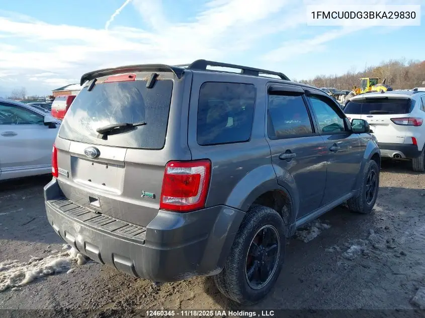 1FMCU0DG3BKA29830 2011 Ford Escape Xlt