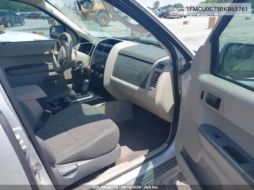 1FMCU0C79BKB63761 2011 Ford Escape Xls