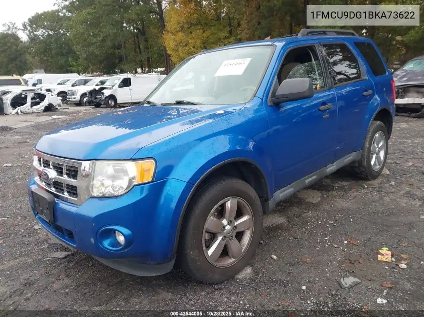1FMCU9DG1BKA73622 2011 Ford Escape Xlt