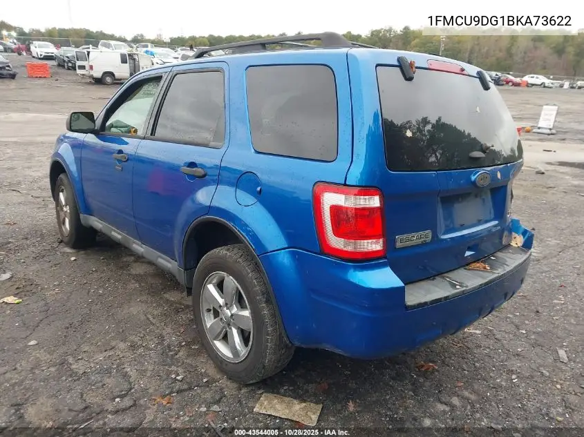 1FMCU9DG1BKA73622 2011 Ford Escape Xlt