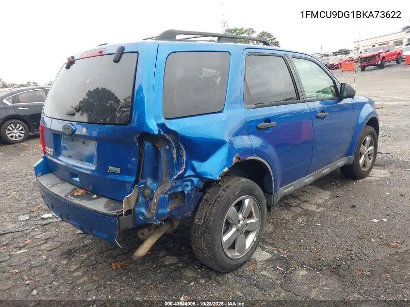 1FMCU9DG1BKA73622 2011 Ford Escape Xlt